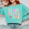 In My Educational Diagnostician Era Learning Support Teacher Comfort Colors Sweatshirt Chalky Mint