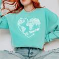 ESL Teacher ESOL Student Cute Heart Shape English Teacher Comfort Colors Sweatshirt Chalky Mint ESL Teacher ESOL Student Cute Heart Shape English Teacher Comfort Colors Sweatshirt Chalky Mint