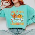 Fall In Love With Learning Fall Teacher Thanksgiving Retro Comfort Colors Sweatshirt Chalky Mint Fall In Love With Learning Fall Teacher Thanksgiving Retro Comfort Colors Sweatshirt Chalky Mint