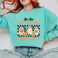 Are You Fall-O-Ween Directions Halloween Ghost Fall Teacher Comfort Colors Sweatshirt Chalky Mint Are You Fall-O-Ween Directions Halloween Ghost Fall Teacher Comfort Colors Sweatshirt Chalky Mint
