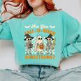 Are You Fall o Ween Directions Halloween Skeleton Teacher Comfort Colors Sweatshirt Chalky Mint Are You Fall o Ween Directions Halloween Skeleton Teacher Comfort Colors Sweatshirt Chalky Mint