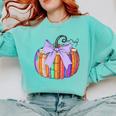 Fall Pumpkin Books Lover Halloween Teacher Teaching Staff Comfort Colors Sweatshirt Chalky Mint Fall Pumpkin Books Lover Halloween Teacher Teaching Staff Comfort Colors Sweatshirt Chalky Mint