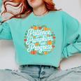 Fall Special Education Teacher Pumpkin Autumn Halloween Comfort Colors Sweatshirt Chalky Mint Fall Special Education Teacher Pumpkin Autumn Halloween Comfort Colors Sweatshirt Chalky Mint