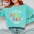 Field Day 2024 Let The Games Begin Teacher Kids Girls Boys Comfort Colors Sweatshirt Chalky Mint Field Day 2024 Let The Games Begin Teacher Kids Girls Boys Comfort Colors Sweatshirt Chalky Mint