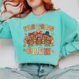 First Grade Crew Thanksgiving Fall Teacher 1st Grade Team Comfort Colors Sweatshirt Chalky Mint First Grade Crew Thanksgiving Fall Teacher 1st Grade Team Comfort Colors Sweatshirt Chalky Mint
