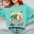 First Grade Zoo Field Trip Matching Student Teacher Class Comfort Colors Sweatshirt Chalky Mint First Grade Zoo Field Trip Matching Student Teacher Class Comfort Colors Sweatshirt Chalky Mint