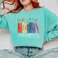 Floral Books Never Underestimate A Public School Teacher Comfort Colors Sweatshirt Chalky Mint Floral Books Never Underestimate A Public School Teacher Comfort Colors Sweatshirt Chalky Mint