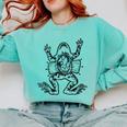 Frog Dissection Biology Anatomy Lab Science Teacher Comfort Colors Sweatshirt Chalky Mint Frog Dissection Biology Anatomy Lab Science Teacher Comfort Colors Sweatshirt Chalky Mint