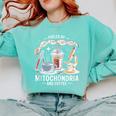 Fueled By Mitochondria Coffee Science Teacher Student Comfort Colors Sweatshirt Chalky Mint Fueled By Mitochondria Coffee Science Teacher Student Comfort Colors Sweatshirt Chalky Mint