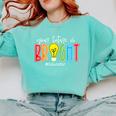 Your Future Is Bright Educator Teacher Student Comfort Colors Sweatshirt Chalky Mint Your Future Is Bright Educator Teacher Student Comfort Colors Sweatshirt Chalky Mint