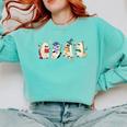 Ghost Book Reading Books Lover Teacher Happy Halloween Comfort Colors Sweatshirt Chalky Mint Ghost Book Reading Books Lover Teacher Happy Halloween Comfort Colors Sweatshirt Chalky Mint