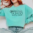 Ghost Costume Gym Physical Education Teacher PE Coach Comfort Colors Sweatshirt Chalky Mint Ghost Costume Gym Physical Education Teacher PE Coach Comfort Colors Sweatshirt Chalky Mint