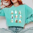 Ghost Music Teacher Halloween Musician Costume Comfort Colors Sweatshirt Chalky Mint Ghost Music Teacher Halloween Musician Costume Comfort Colors Sweatshirt Chalky Mint