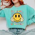 You All Gonna Learn Today Shirt Retro Groovy Teacher Life Comfort Colors Sweatshirt Chalky Mint You All Gonna Learn Today Shirt Retro Groovy Teacher Life Comfort Colors Sweatshirt Chalky Mint