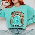 Good Day To Teach Tiny Musicians Piano Music Teacher Women Comfort Colors Sweatshirt Chalky Mint