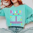 Groovy Day Care Some Days I Rock It Day Care Teacher Life Comfort Colors Sweatshirt Chalky Mint Groovy Day Care Some Days I Rock It Day Care Teacher Life Comfort Colors Sweatshirt Chalky Mint