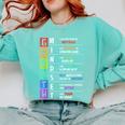 Growth Mindset Positive Motivational Classroom Teacher Learn Comfort Colors Sweatshirt Chalky Mint Growth Mindset Positive Motivational Classroom Teacher Learn Comfort Colors Sweatshirt Chalky Mint