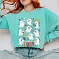 Halloween Math Teacher Ghost Math Teacher Spooky Halloween Comfort Colors Sweatshirt Chalky Mint Halloween Math Teacher Ghost Math Teacher Spooky Halloween Comfort Colors Sweatshirt Chalky Mint