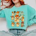 Halloween PE Teacher Costume Ghost Physical Education Comfort Colors Sweatshirt Chalky Mint Halloween PE Teacher Costume Ghost Physical Education Comfort Colors Sweatshirt Chalky Mint