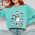 Halloween PE Teacher Ghost Playing Sports Physical Education Comfort Colors Sweatshirt Chalky Mint Halloween PE Teacher Ghost Playing Sports Physical Education Comfort Colors Sweatshirt Chalky Mint