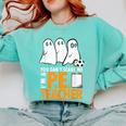 Halloween PE Teacher Shirt Can't Scare Me Comfort Colors Sweatshirt Chalky Mint Halloween PE Teacher Shirt Can't Scare Me Comfort Colors Sweatshirt Chalky Mint