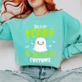 Halloween This Is My Scary Preschool Teacher Custome For Men Women Kids Comfort Colors Sweatshirt Chalky Mint Halloween This Is My Scary Preschool Teacher Custome For Men Women Kids Comfort Colors Sweatshirt Chalky Mint