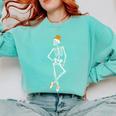 Halloween Skeleton Tap Dance Ballet Dance Teacher Comfort Colors Sweatshirt Chalky Mint Halloween Skeleton Tap Dance Ballet Dance Teacher Comfort Colors Sweatshirt Chalky Mint
