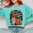 Halloween Teacher Phonemes Graphemes Caffeine Coffee Lover Comfort Colors Sweatshirt Chalky Mint Halloween Teacher Phonemes Graphemes Caffeine Coffee Lover Comfort Colors Sweatshirt Chalky Mint