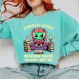 Halloween Teacher Zombie Reading Is Good For Brains Comfort Colors Sweatshirt Chalky Mint Halloween Teacher Zombie Reading Is Good For Brains Comfort Colors Sweatshirt Chalky Mint