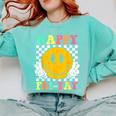 Happy Fri-Yay Teacher Friday Weekend School Comfort Colors Sweatshirt Chalky Mint Happy Fri-Yay Teacher Friday Weekend School Comfort Colors Sweatshirt Chalky Mint