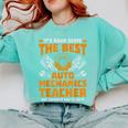 Hard Being The Best Auto Mechanics Teacher For Men Women Kids Comfort Colors Sweatshirt Chalky Mint Hard Being The Best Auto Mechanics Teacher For Men Women Kids Comfort Colors Sweatshirt Chalky Mint