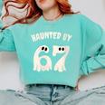 Haunted By 67 Teacher Halloween 6 7 Shirt Comfort Colors Sweatshirt Chalky Mint Haunted By 67 Teacher Halloween 6 7 Shirt Comfort Colors Sweatshirt Chalky Mint