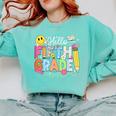 Hello Fifth Grade Team 5th Grade Back To School Teacher Kids Comfort Colors Sweatshirt Chalky Mint Hello Fifth Grade Team 5th Grade Back To School Teacher Kids Comfort Colors Sweatshirt Chalky Mint