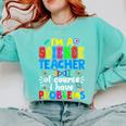 I'm Science Teacher Of Course I Have Problems Back To School Men Women Comfort Colors Sweatshirt Chalky Mint I'm Science Teacher Of Course I Have Problems Back To School Men Women Comfort Colors Sweatshirt Chalky Mint