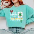 I'm Working For Christmas Break 5 Stars Christmas Teacher Comfort Colors Sweatshirt Chalky Mint I'm Working For Christmas Break 5 Stars Christmas Teacher Comfort Colors Sweatshirt Chalky Mint