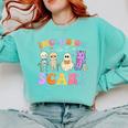 Inclusion Isn't Scary Ghost Halloween SLP Sped Teacher Comfort Colors Sweatshirt Chalky Mint Inclusion Isn't Scary Ghost Halloween SLP Sped Teacher Comfort Colors Sweatshirt Chalky Mint