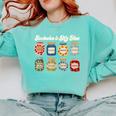 Inclusion Is My Jam Neurodiversity Special Education Teacher Comfort Colors Sweatshirt Chalky Mint