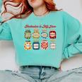 Inclusion Is My Jam Special Education Teacher Autism Comfort Colors Sweatshirt Chalky Mint