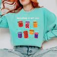 Inclusion Is My Jam Special Education Teacher Para Autism Comfort Colors Sweatshirt Chalky Mint Inclusion Is My Jam Special Education Teacher Para Autism Comfort Colors Sweatshirt Chalky Mint