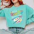 It's A Good Day To Make Some Art Artist Drawing Teacher Comfort Colors Sweatshirt Chalky Mint It's A Good Day To Make Some Art Artist Drawing Teacher Comfort Colors Sweatshirt Chalky Mint