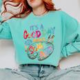 It's A Good Day To Make Some Art Artist Drawing Teacher Tees Comfort Colors Sweatshirt Chalky Mint It's A Good Day To Make Some Art Artist Drawing Teacher Tees Comfort Colors Sweatshirt Chalky Mint