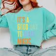 It's A Good Day To Make Music Music Lover Teacher Comfort Colors Sweatshirt Chalky Mint It's A Good Day To Make Music Music Lover Teacher Comfort Colors Sweatshirt Chalky Mint