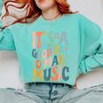 It's A Good Day To Make Music Musician Band Music Teacher Comfort Colors Sweatshirt Chalky Mint It's A Good Day To Make Music Musician Band Music Teacher Comfort Colors Sweatshirt Chalky Mint