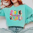 Kids Back To School Teachers Special Education Dream Team Comfort Colors Sweatshirt Chalky Mint