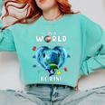 Be Kind Dolphin Autism Awareness Back To School Teacher Men Women Kids Comfort Colors Sweatshirt Chalky Mint Be Kind Dolphin Autism Awareness Back To School Teacher Men Women Kids Comfort Colors Sweatshirt Chalky Mint