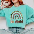Be Kind Hand-Talking Teacher Artist ASL Comfort Colors Sweatshirt Chalky Mint Be Kind Hand-Talking Teacher Artist ASL Comfort Colors Sweatshirt Chalky Mint