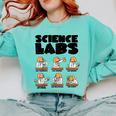 Labrador Retriever Science Labs Dog Lover Teacher Comfort Colors Sweatshirt Chalky Mint Labrador Retriever Science Labs Dog Lover Teacher Comfort Colors Sweatshirt Chalky Mint