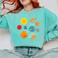Learning Is Out Of This World Science Teacher Planets Comfort Colors Sweatshirt Chalky Mint Learning Is Out Of This World Science Teacher Planets Comfort Colors Sweatshirt Chalky Mint
