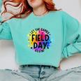 Let The Games Begin Field Day Fun Day Teachers Boys Girls Comfort Colors Sweatshirt Chalky Mint Let The Games Begin Field Day Fun Day Teachers Boys Girls Comfort Colors Sweatshirt Chalky Mint