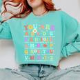 You Are Letters Alphabet Learn ABCs Inspiration Teacher Life Comfort Colors Sweatshirt Chalky Mint You Are Letters Alphabet Learn ABCs Inspiration Teacher Life Comfort Colors Sweatshirt Chalky Mint